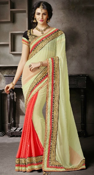 nyeste designer-sarees