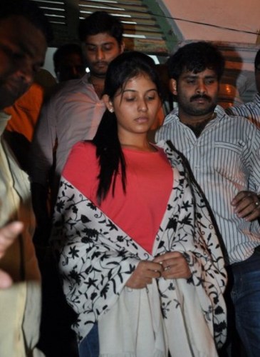 Anjali tamil színésznő a Hyderabad DCP Office Photos -ban