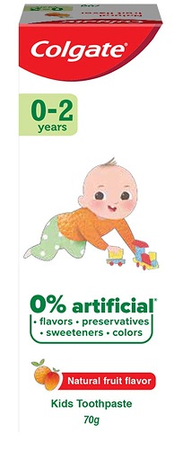 Colgate Fluoride Free Tandpasta til børn (0 2 år)