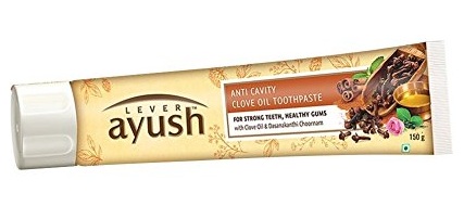 Lever Ayush Anti Cavity Cloity Oil fogkrém