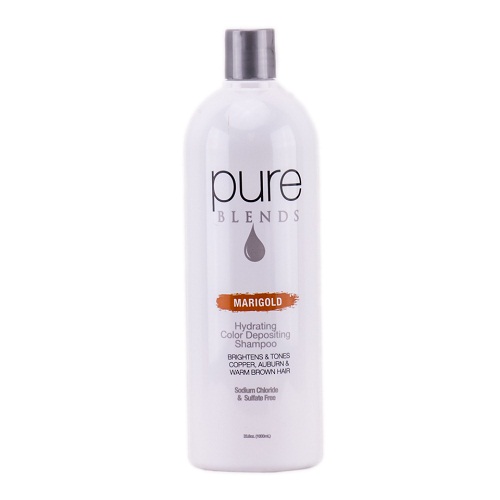 Pure Blends Marigold Depositing Shampoo