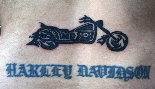Harley Davidson tatovering 7