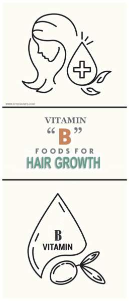 vitamin B -fødevarer til hårvækst