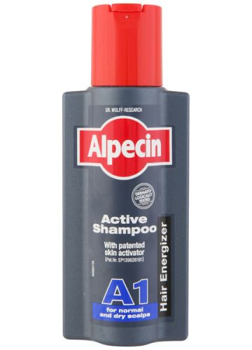 ALPECIN AKTIV SHAMPOO TIL NORMAL & amp; TØR SKALPER A1