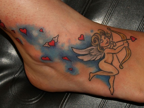 Amor Kerub Tatovering