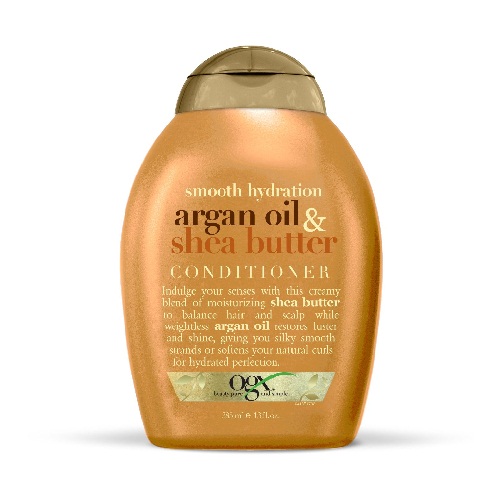 Organix glat hydrering arganolie og Sheasmør shampoo