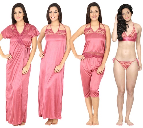 Secret Wish Women's Pink Nighty