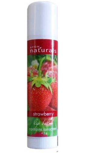 Avon naturals jordbær læbepomade