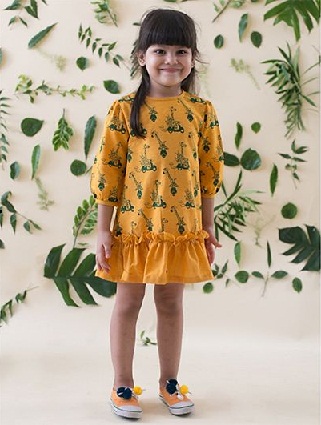 Lille frøken Sunshine Frock