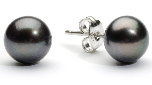 Black Pearl Studs