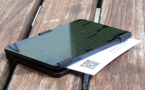 Aluminium magisk tegnebog