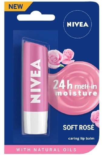 Nivea Lip Care Soft Rose