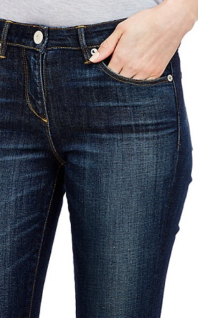 Medium Rise Straight Jean