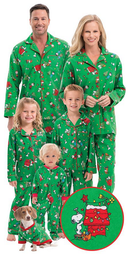 Karácsonyi különleges családi pizsama szett