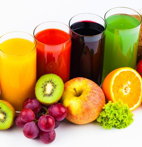 Frugtsaft Fødevarer med højt sukkerindhold