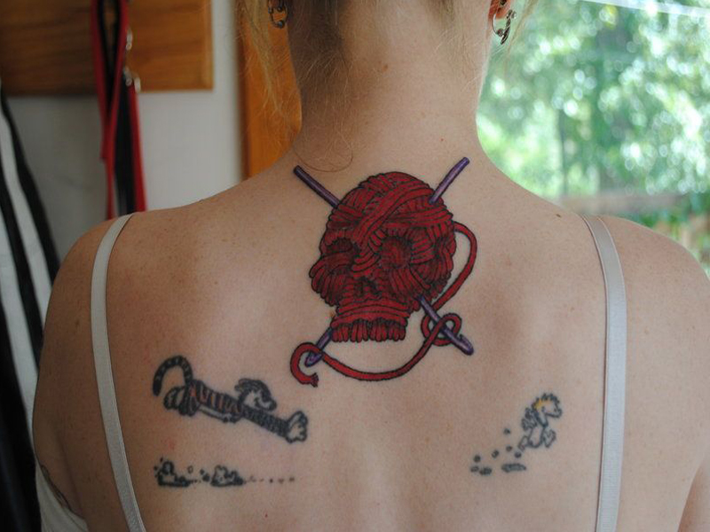Hűvös és stílusos horgolt tetoválások képekkel