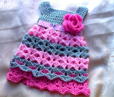 Ærmeløs Qureshia Baby Frock