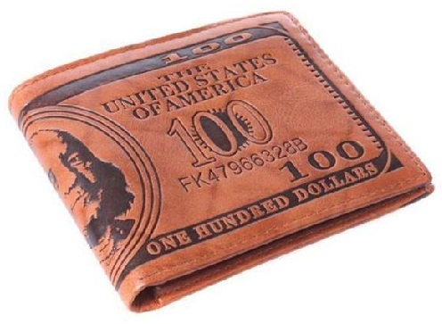 Mænds særlige brune tegnebog