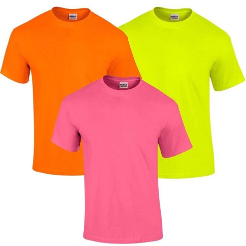 Rövid ujjú neon pólók