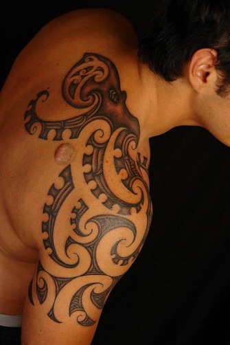 Tribal australsk tatoveringsdesign