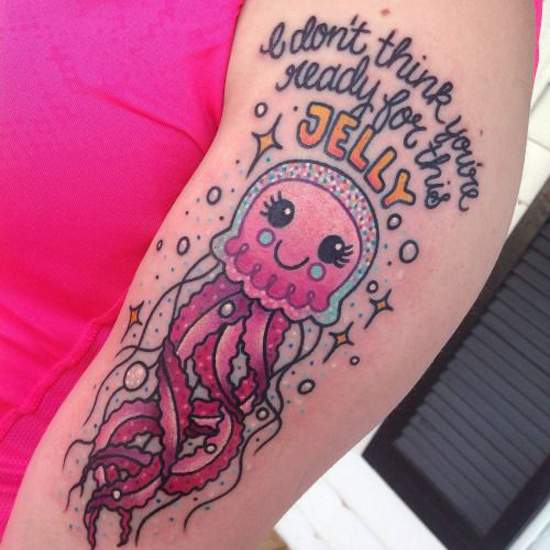 Pink Tattoo Designs 6