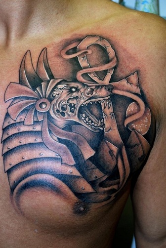 Engageret Ankh Tattoo Design til bryst
