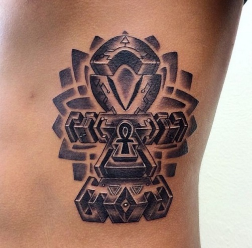 Egyedi Ankh Tattoo Design