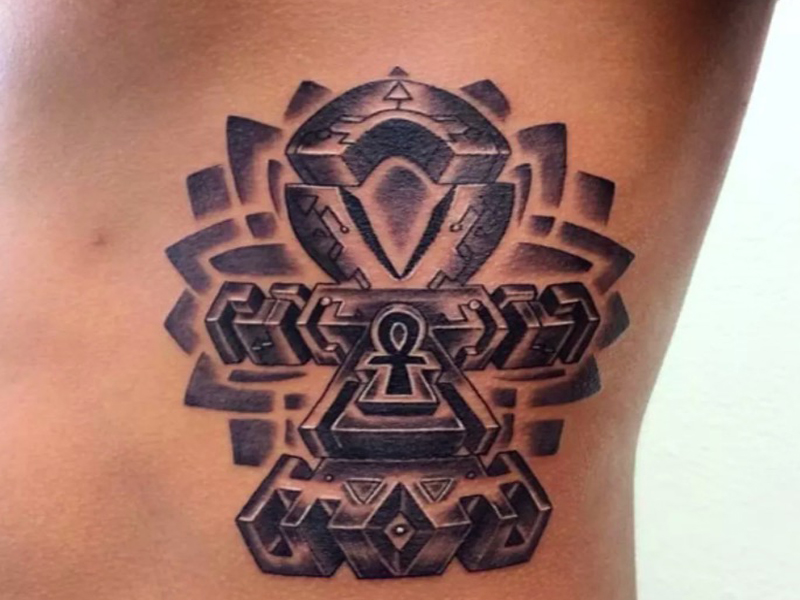Kendte Ankh Tattoo Designs