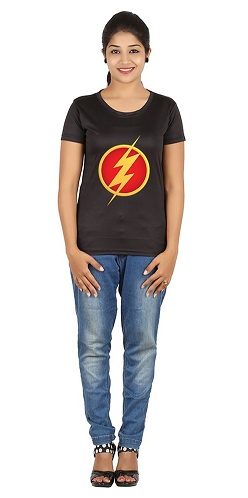 Poliészter Flash póló