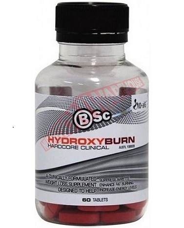 bedste fedtforbrændende supplement - Bsc Body Science Hydroxyburn Hardcore