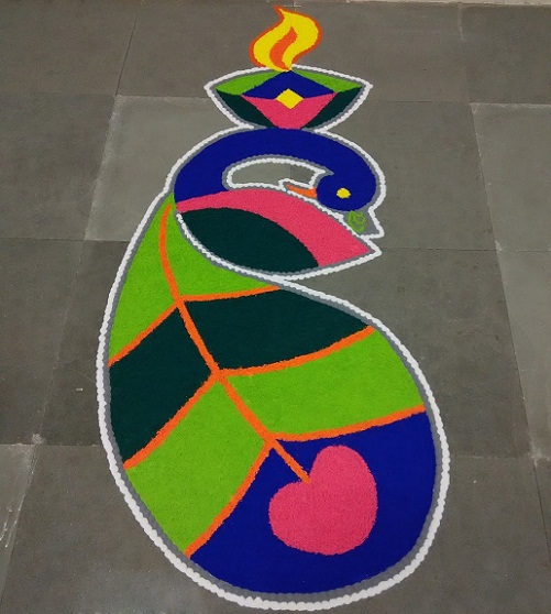 Gulv Rangoli Designs 3