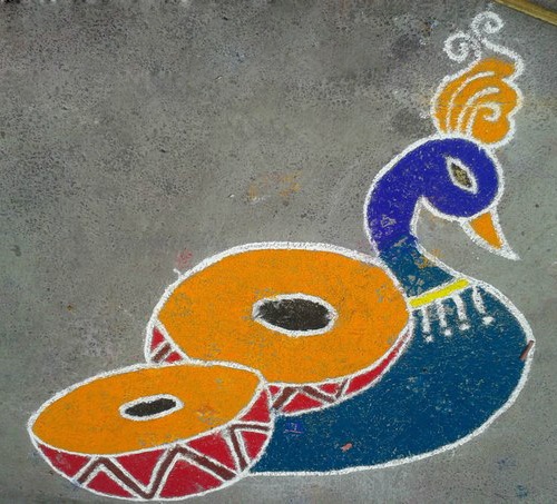 Gulv Rangoli Designs 5