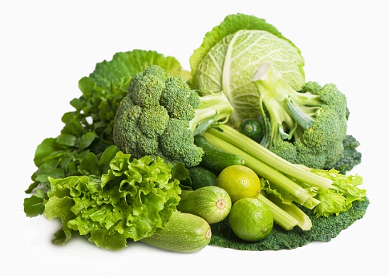 grønne bladgrøntsager