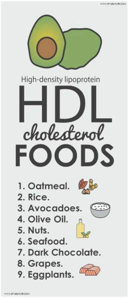 HDL -kolesterolfødevarer