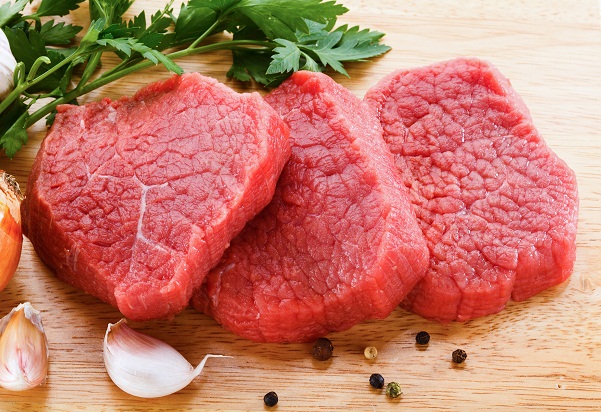 Liste over fødevarer at spise under graviditet rødt kød