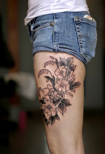 Virágos Tetoválások