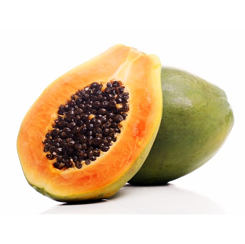 Papaya és szőlő arcpakolás