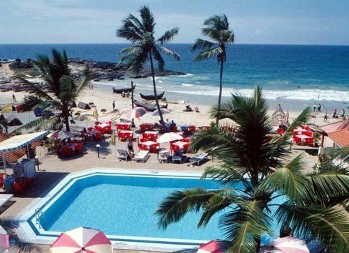 Hotel Sea Face, Kovalam bryllupsrejse på en privat strand
