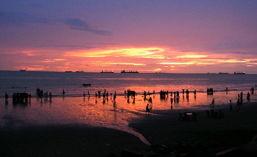 Nászutas helyek Bangladesben-Patenga Beach