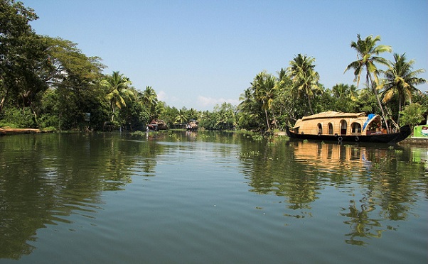 backwaters-kerala bryllupsrejse-steder-på-et-budget