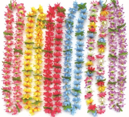 Hawaiian blomster halskæder