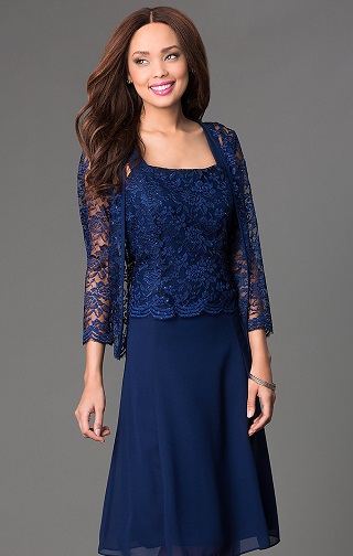 Flirty Lace Frock med jakke
