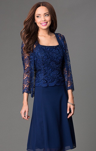 Flirty Lace Frock dzsekivel