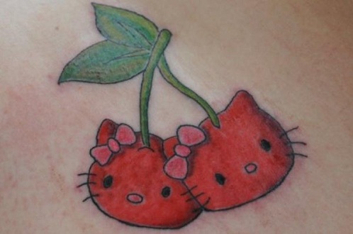 Bedste Casual Cherry Tattoo