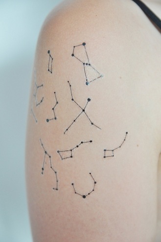 Csillagkép Égi Tetoválás