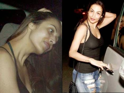 Malaika Arora smink nélkül 8