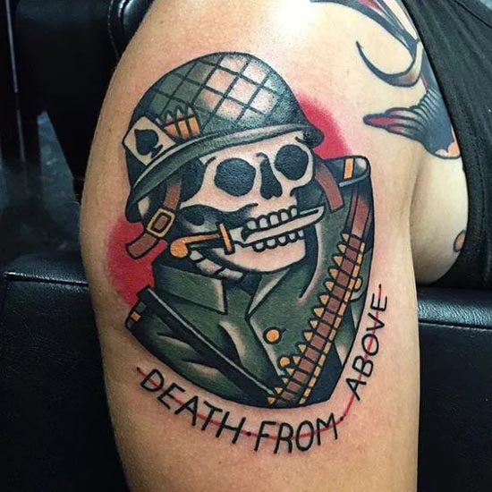 Militære tatoveringsdesigner og betydninger 2