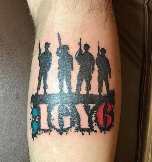 Militære tatoveringsdesigner og betydninger 3