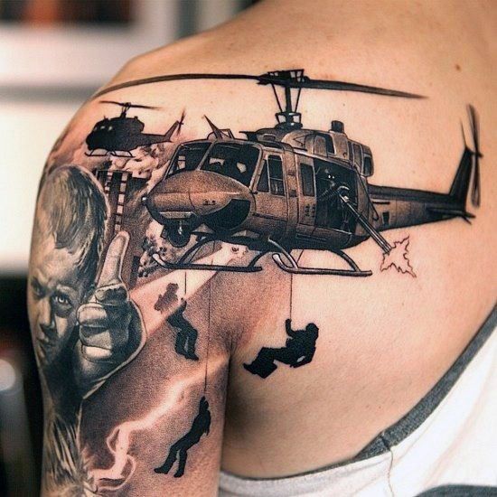 Militære tatoveringsdesigner og betydninger 9