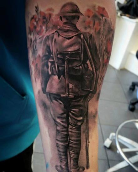 Militære tatoveringsdesigner og betydninger 10